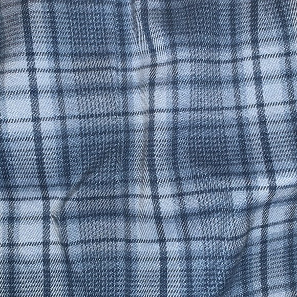 Brandy Melville blue plaid mini skirt - Picture 4 of 5